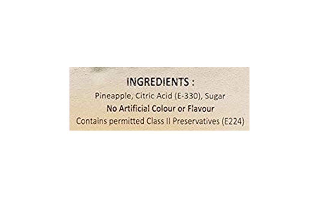 Nature Pure Real Dried Pineapple Chunks    Pack  200 grams